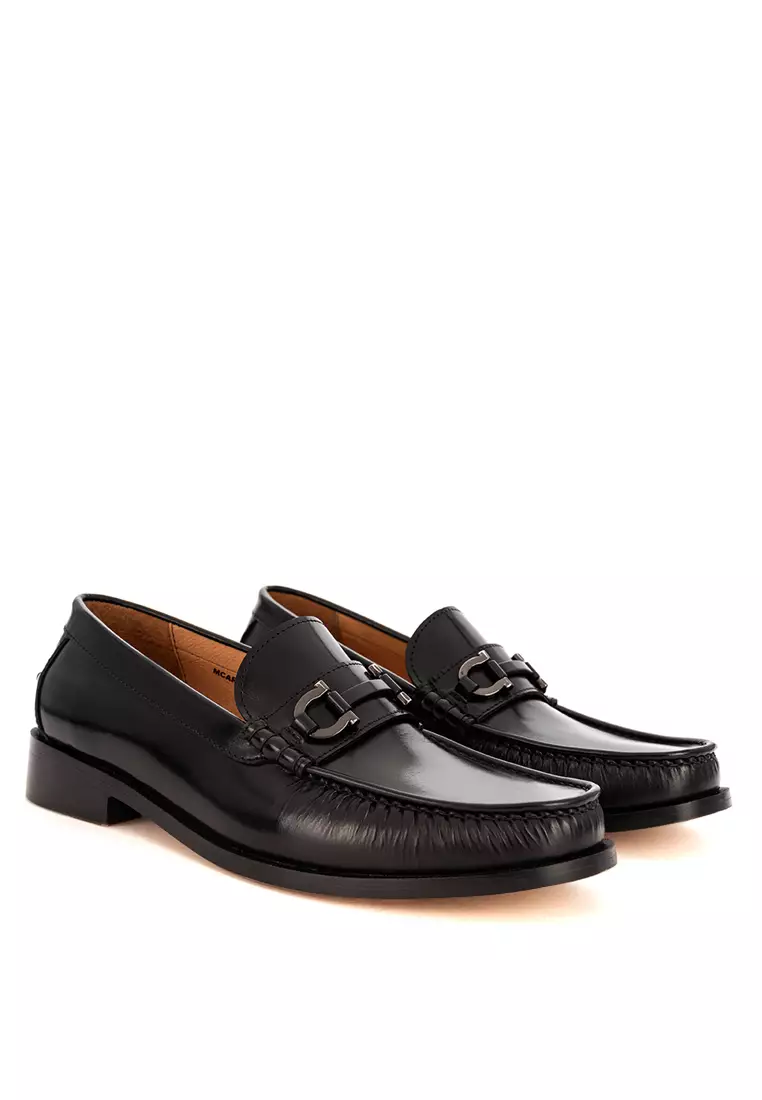 McArthur Black Bit Loafers