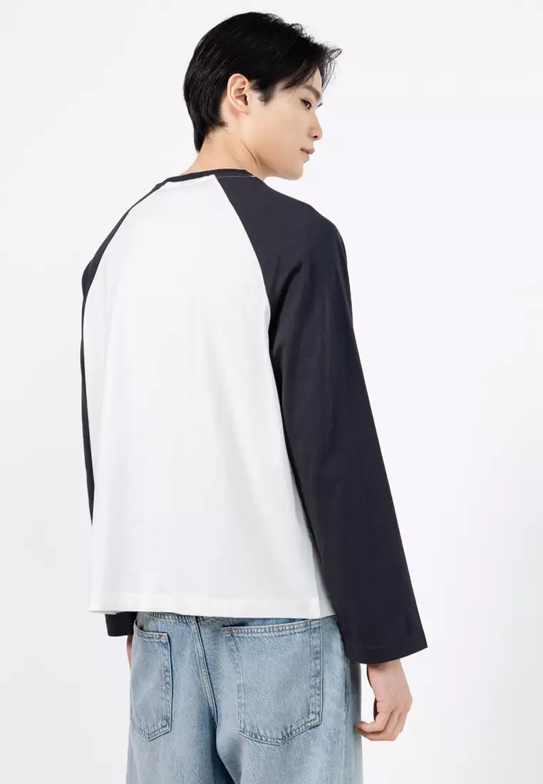 Organic Cropped Fit Long Sleeves Tee