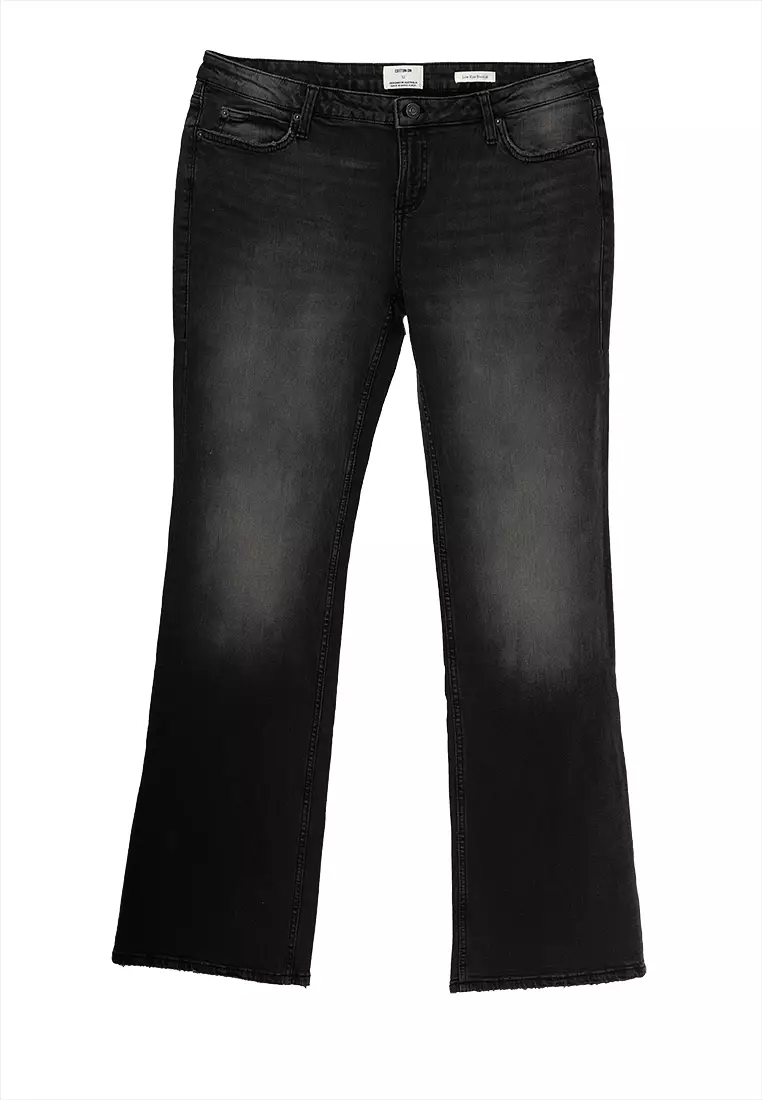 Low Rise Bootcut Jeans