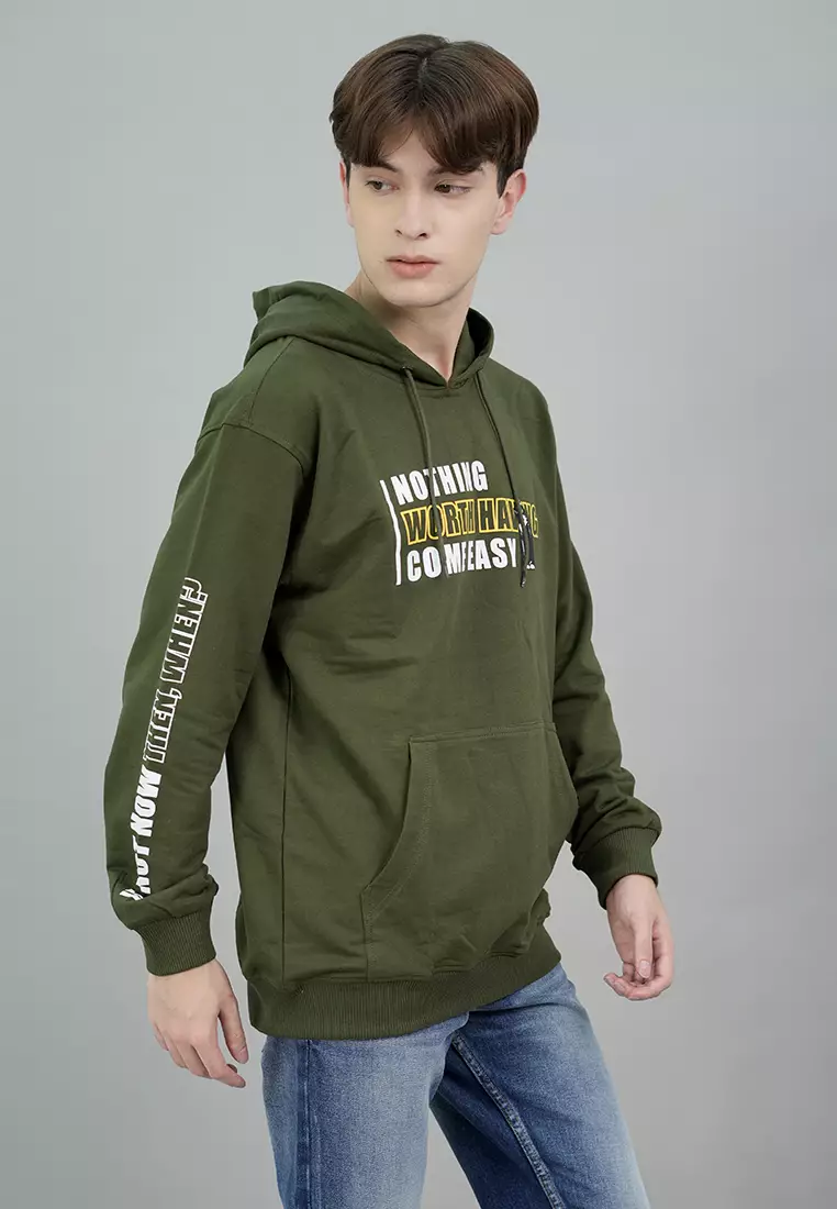 Hoodie motif army hotsell