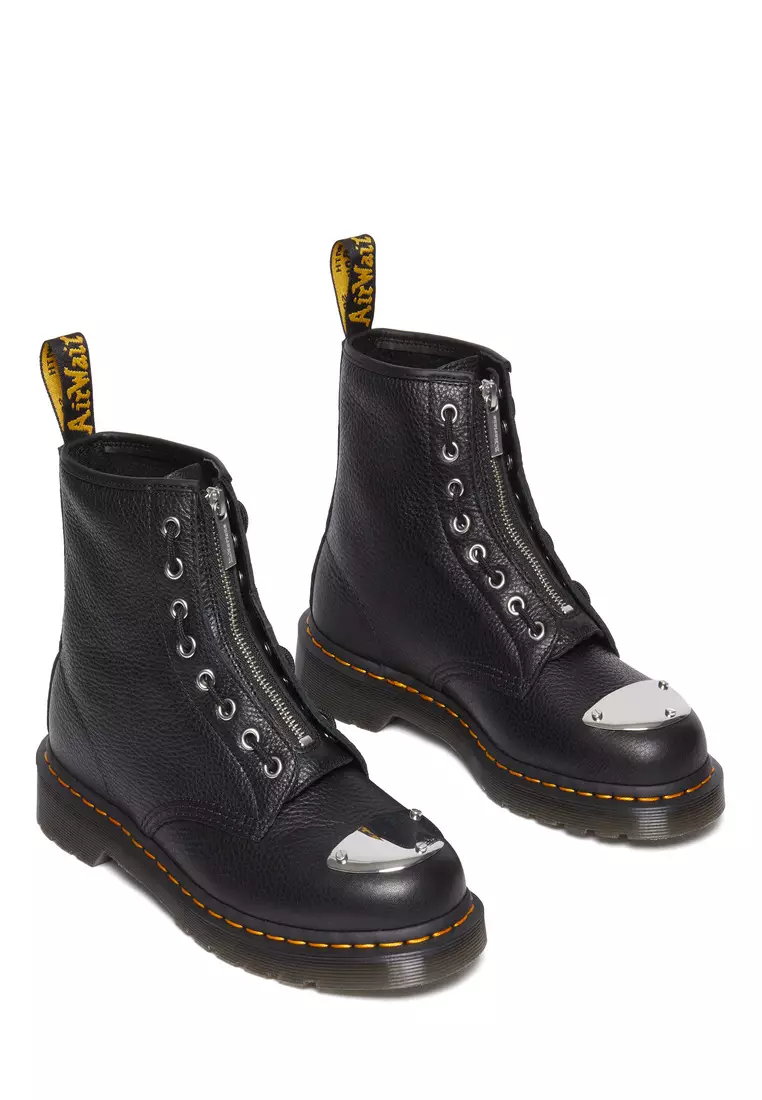 1460 TOE PLATE LUNAR LEATHER JUNGLE ZIP BOOTS