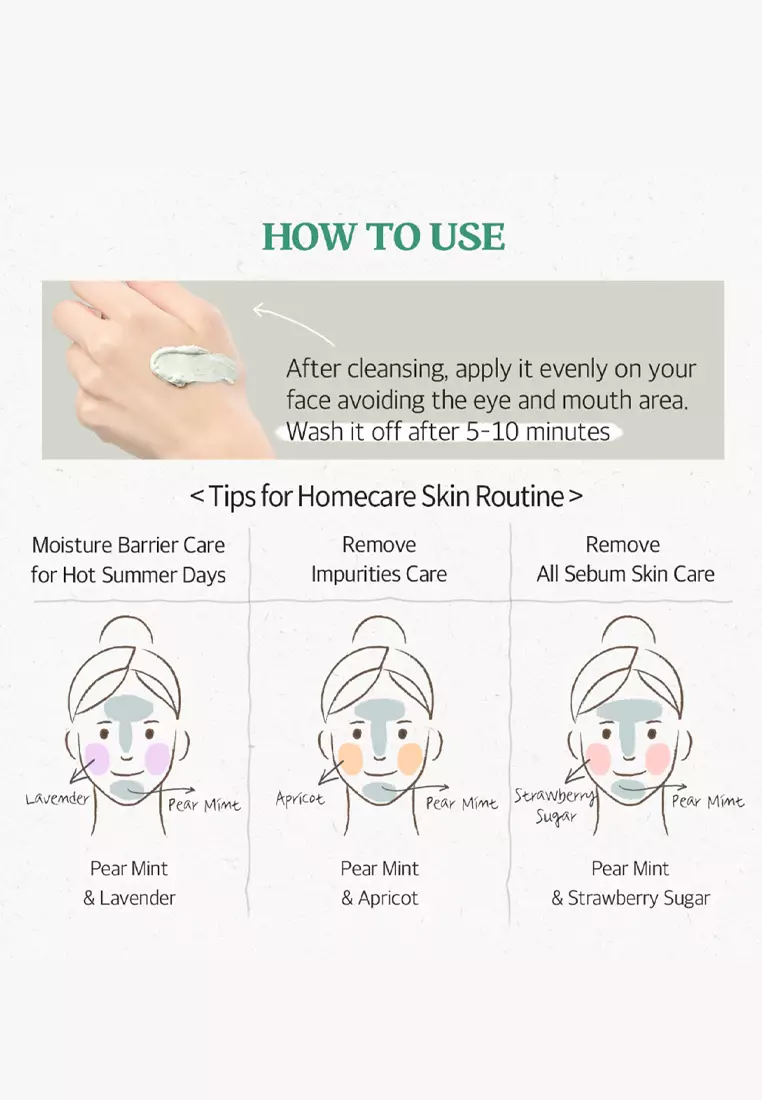 SKINFOOD - Pear Mint Food Mask