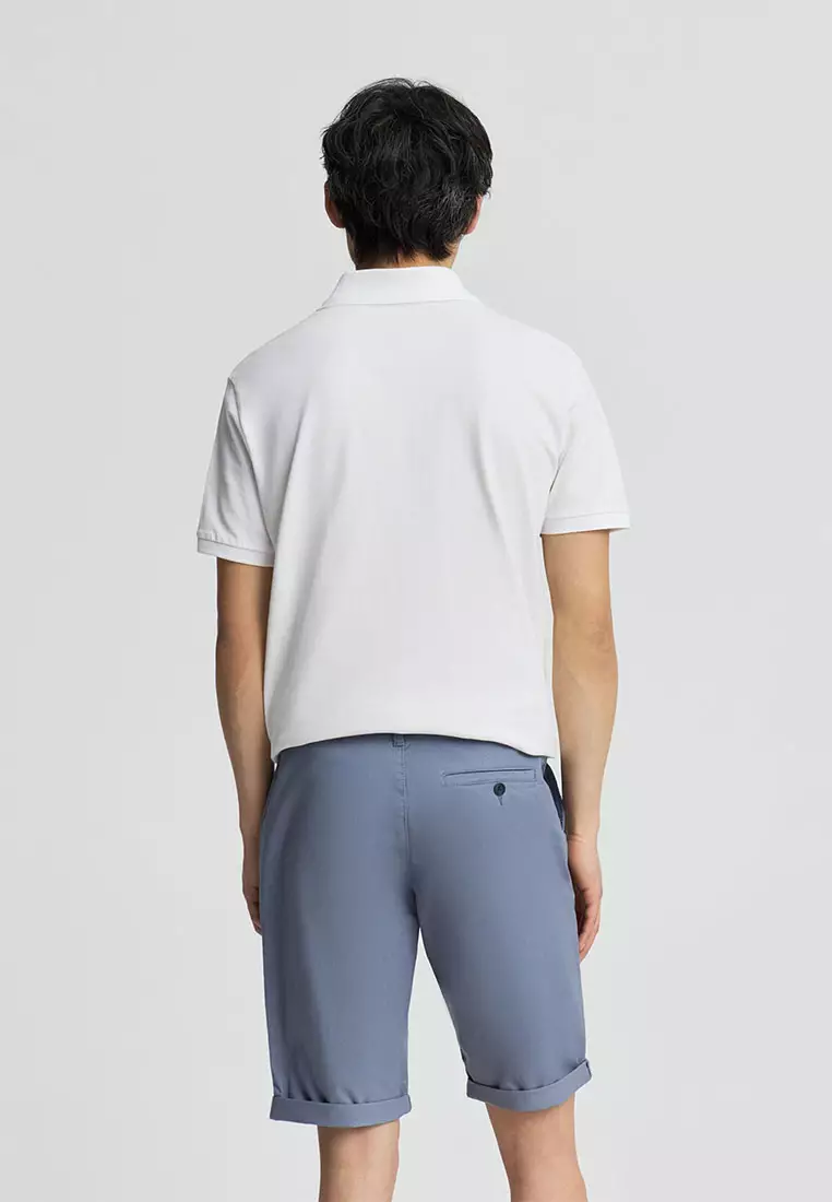 Men's Chino Shorts With Cuffs