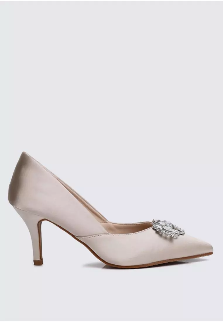 Discount on My Ballerine  shoes - SKU: My Ballerine Adelyn Comfy Pumps In Champagne