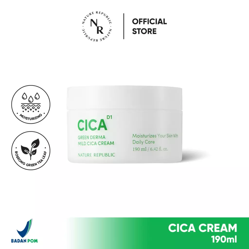 Green Derma Mild Cica Cream 190ml