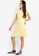 Something Borrowed yellow Cap Sleeves Fit And Flare Dress F3710AA25095CCGS_4