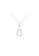 ZITIQUE silver Women's Diamond Embedded Hollowed Gourd Necklace - Silver 0E074ACDC01EB6GS_1