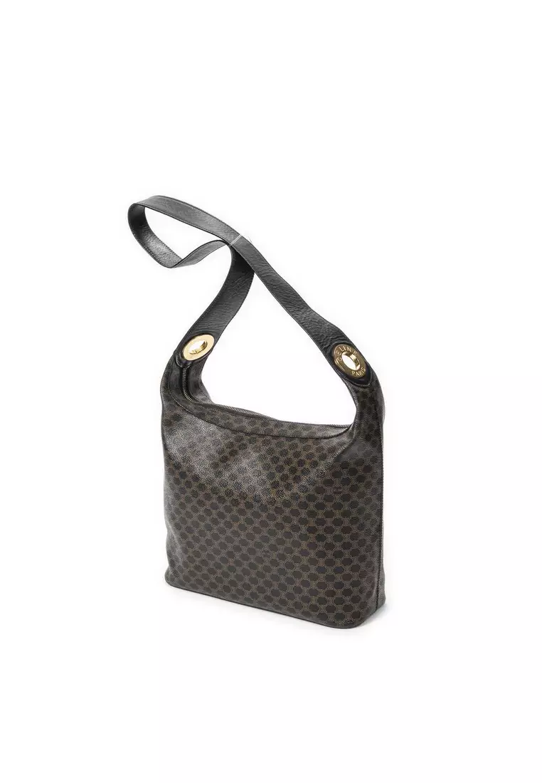 Pre-Loved Vintage Shoulder Zip Hobo