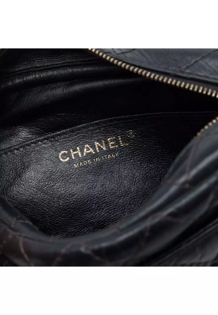 Pre-Loved Chanel Mini Quilted Aged Calfskin Reissue Camera Bag