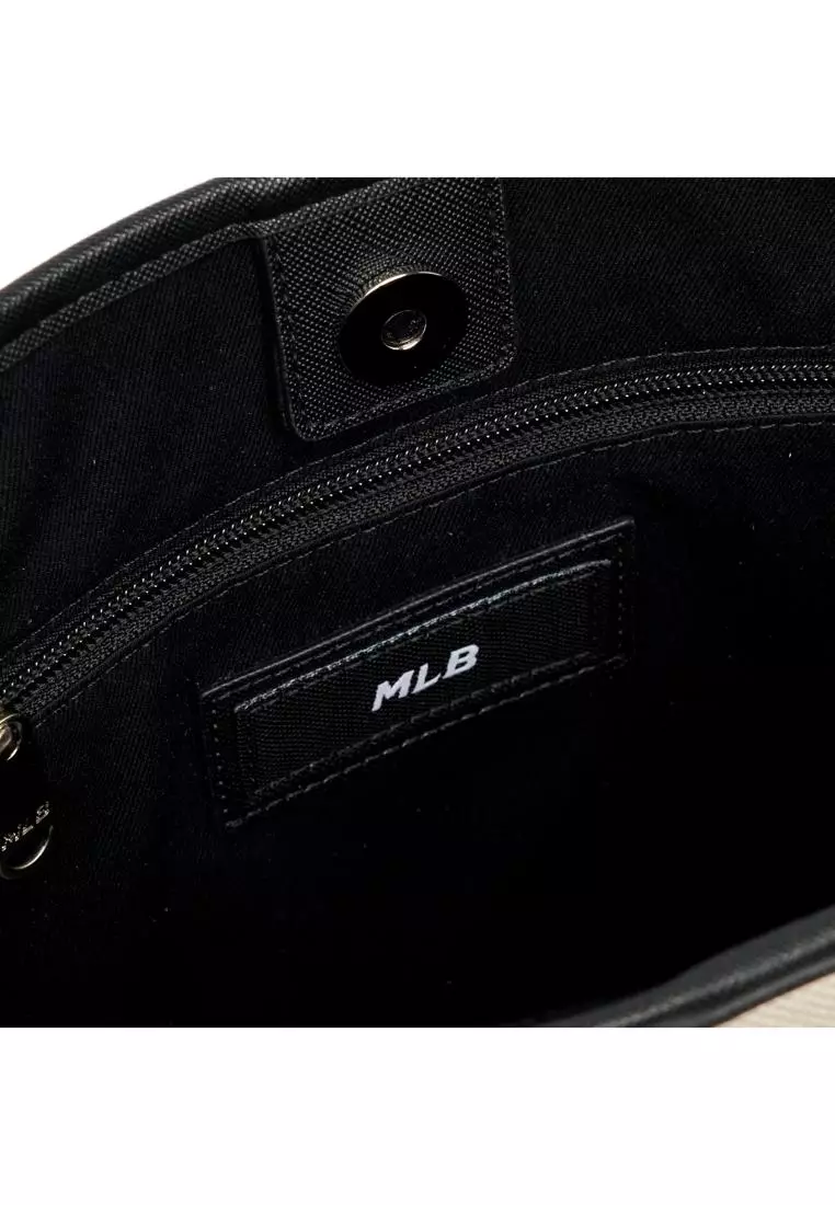 BASIC LETTERING CANVAS BUCKET BAG NEW YORK YANKEES