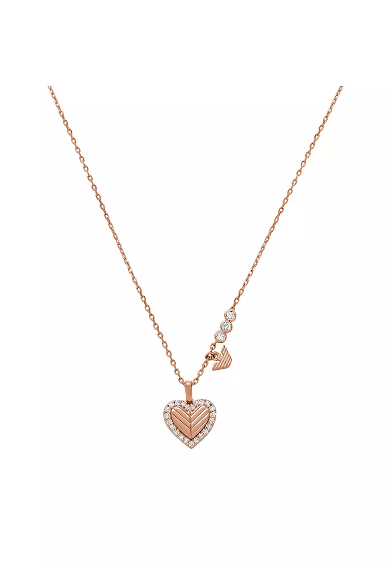 Sentimental Rose Gold Necklace EAJ-EG3625221