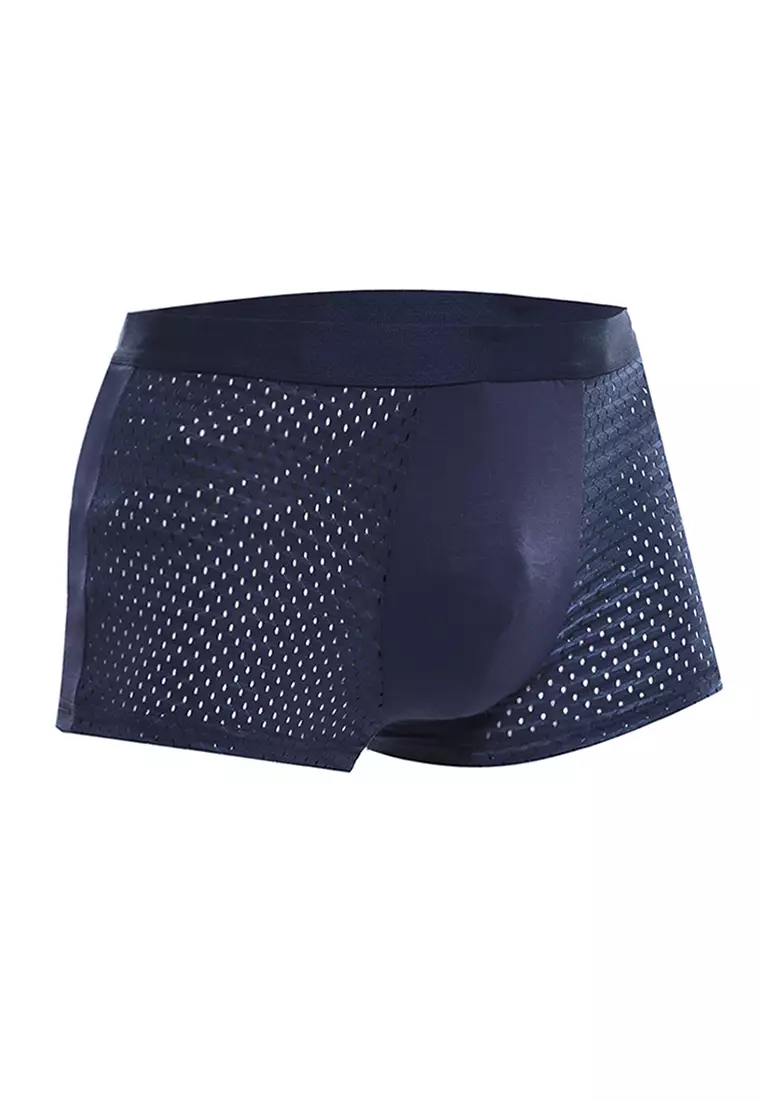 Jaymes Celana Dalam Boxer Brief Pria Size 4PCS Material Polyester ORIGINAL - Multicolor