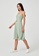 Love, Bonito green Arielie Belted Camisole Dress 3AD9FAA4787E9BGS_2