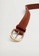 Mango orange Detail Leather Belt 225B1AC2DFB810GS_2
