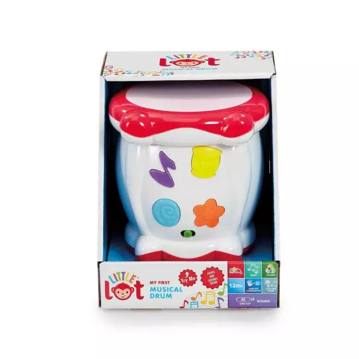 Addo Little Lot My First Musical Drum - Mainan Edukasi Bunyi Musik Anak Bayi