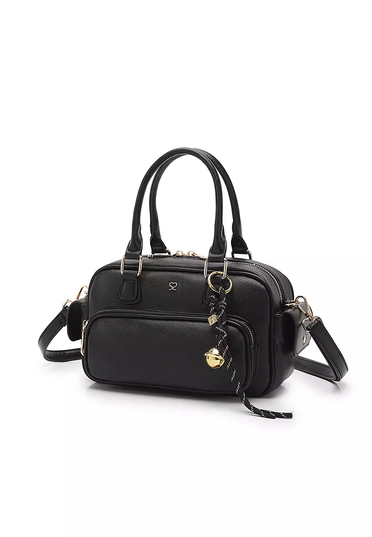 Women's Top Handle Bag / Sling Bag / Crossbody Bag / Shoulder Bag (Tas Tangan / Tas Selempang / Tas Bahu) - Hitam