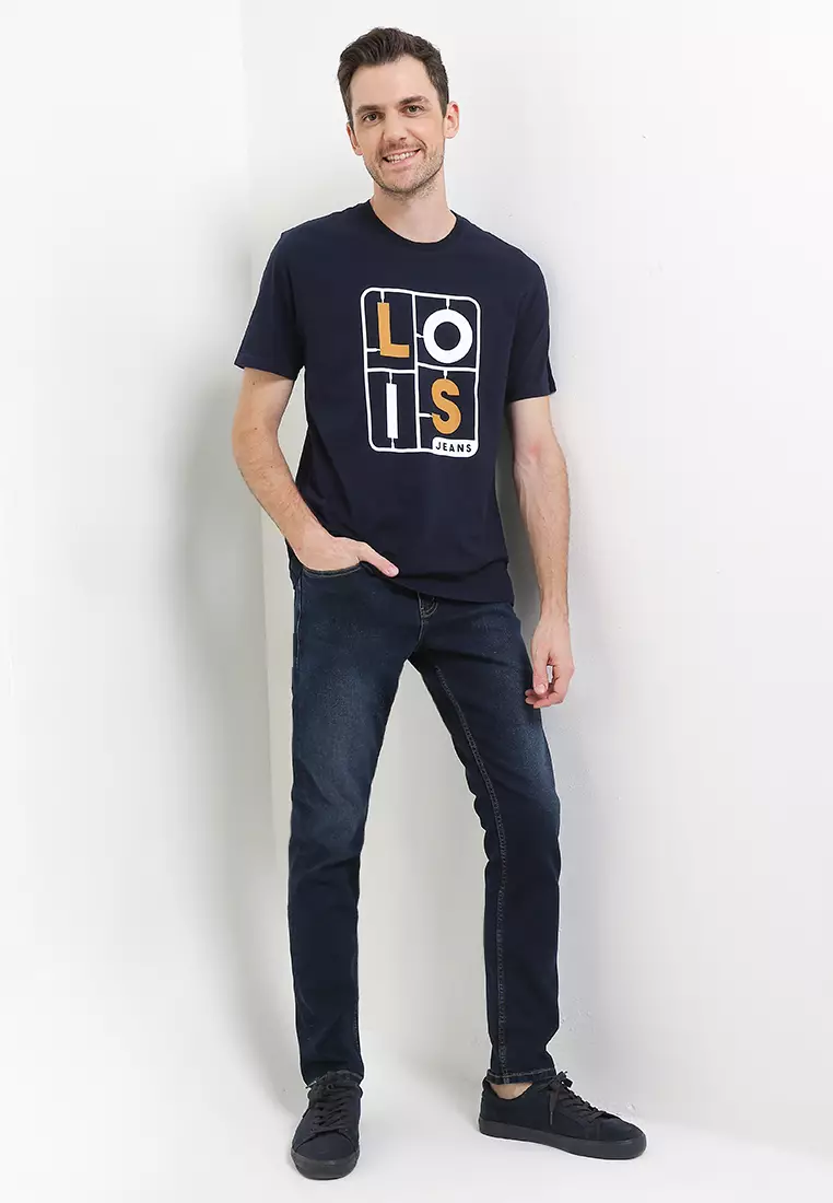 Fashion Slim Stretch Fit Denim Pants SLS487C