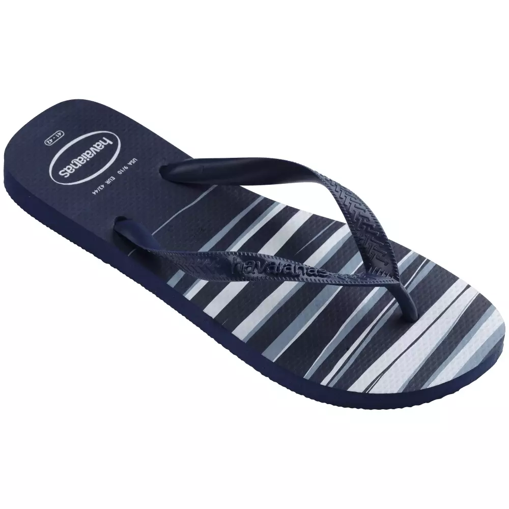 Havaianas 0306 Top Basic - Navy / Navy / White - Sandal Pria