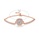 Glamorousky white Fashion and Elegant Plated Rose Gold Geometric Square Bracelet with Cubic Zirconia BB627AC0A00E59GS_2