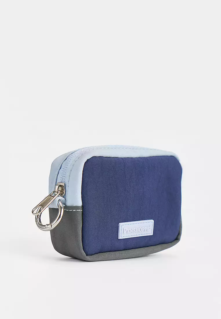 Nylon Color Blocking Coin Purse