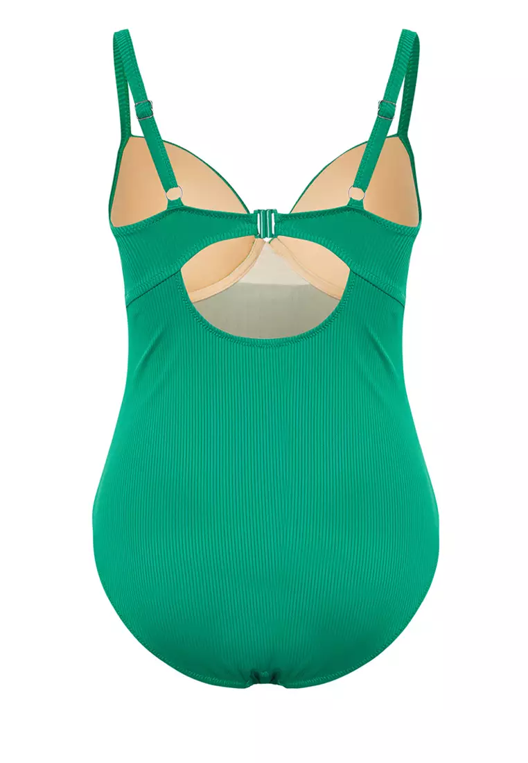 Plus Size Balconette Swimsuit