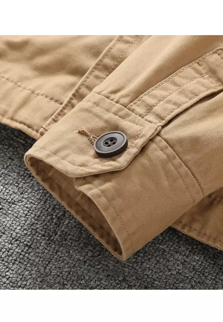 Stand Collar Workwear Jacket QZZ268