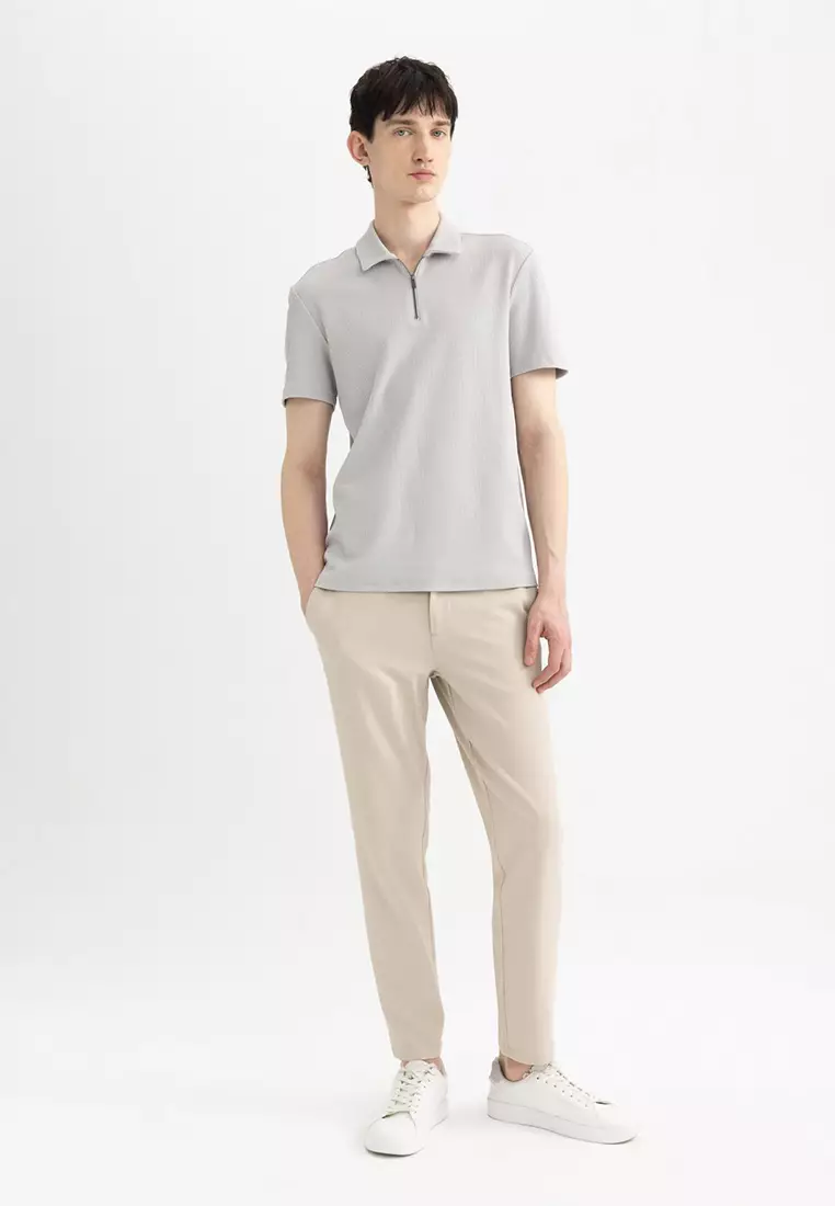 Zip Polo Shirt