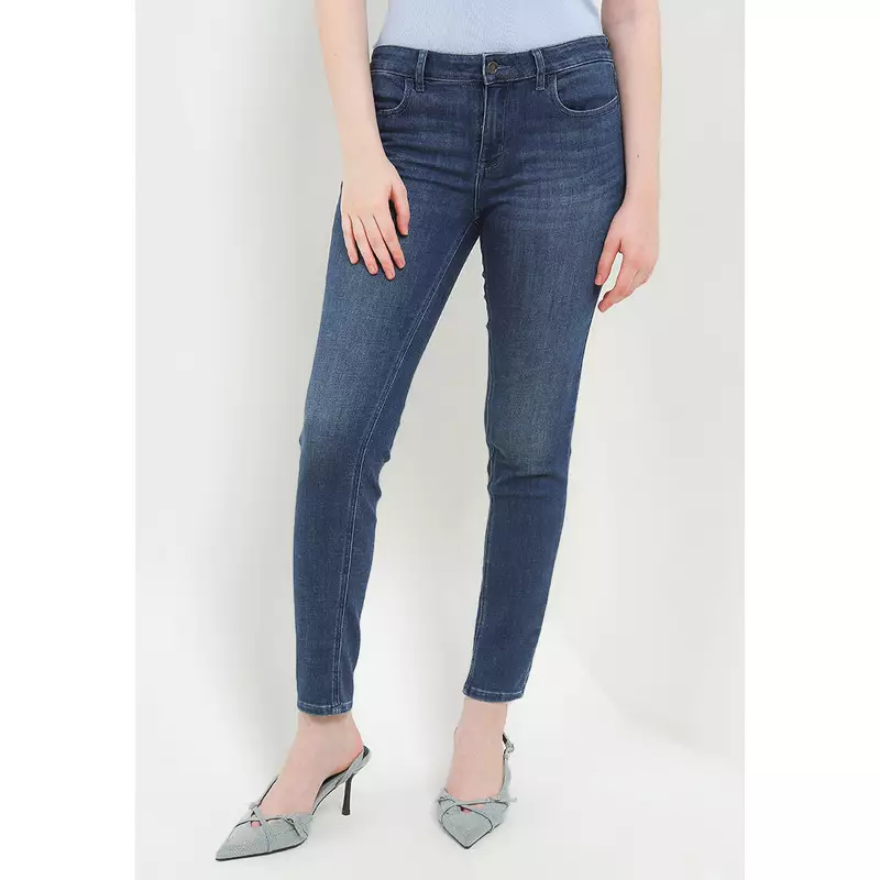 Giordano Women's High Waist Pocket Jeans 0541501174
