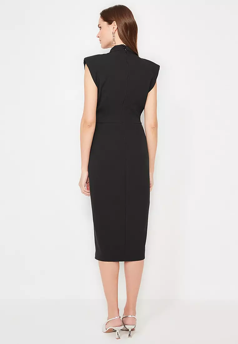 Jual Trendyol Zipper Detailed Dress Original 2024 ZALORA Indonesia