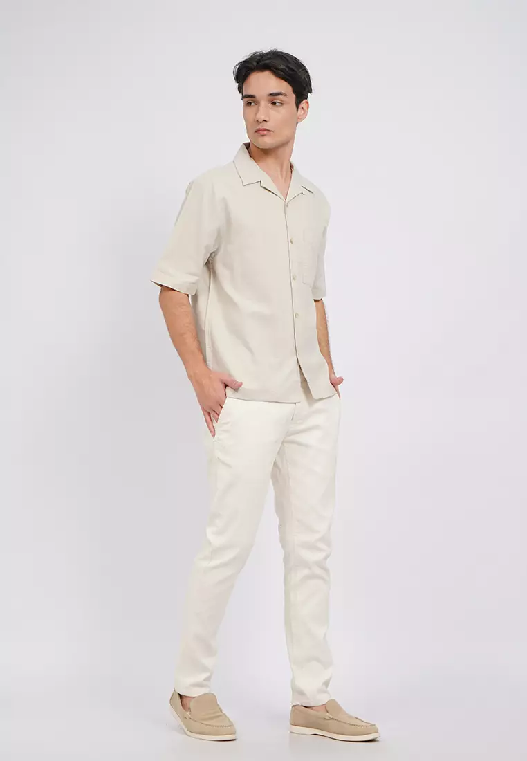 Relaxed Fit Short Sleeve Resort Shirt