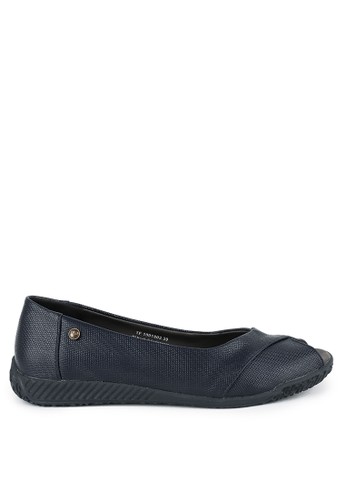 Triset Shoes navy TF100 Flat Open Toe 93ACBSHDFDAD8DGS_1