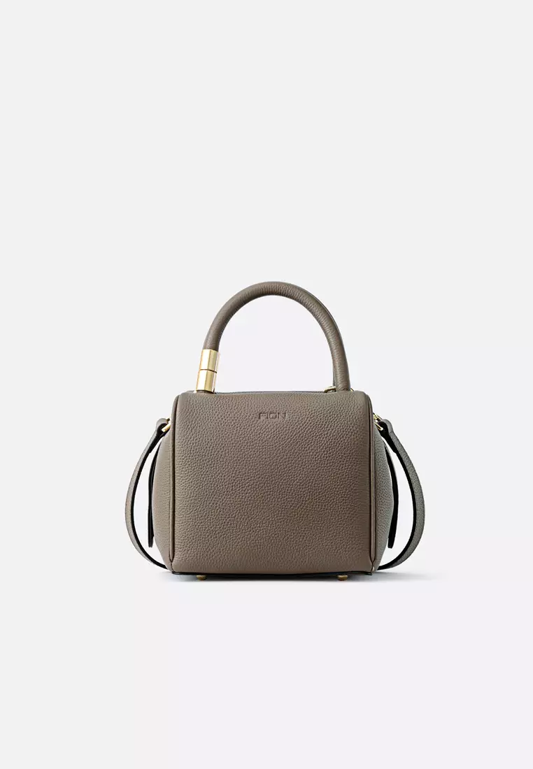 Buy FION FION Chocolate Boxy Bag Brown 2024 Online | ZALORA Singapore