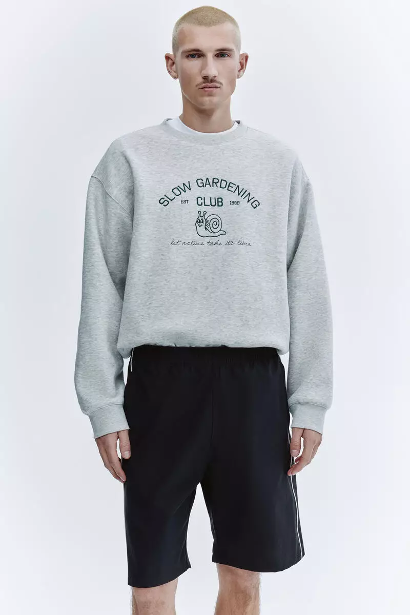 Knee-length shorts