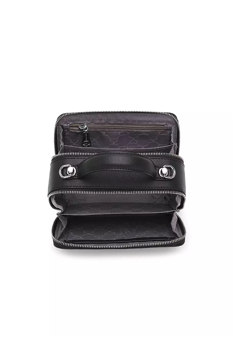 Women's Top Handle Bag / Sling Bag / Crossbody Bag / Shoulder Bag - Black