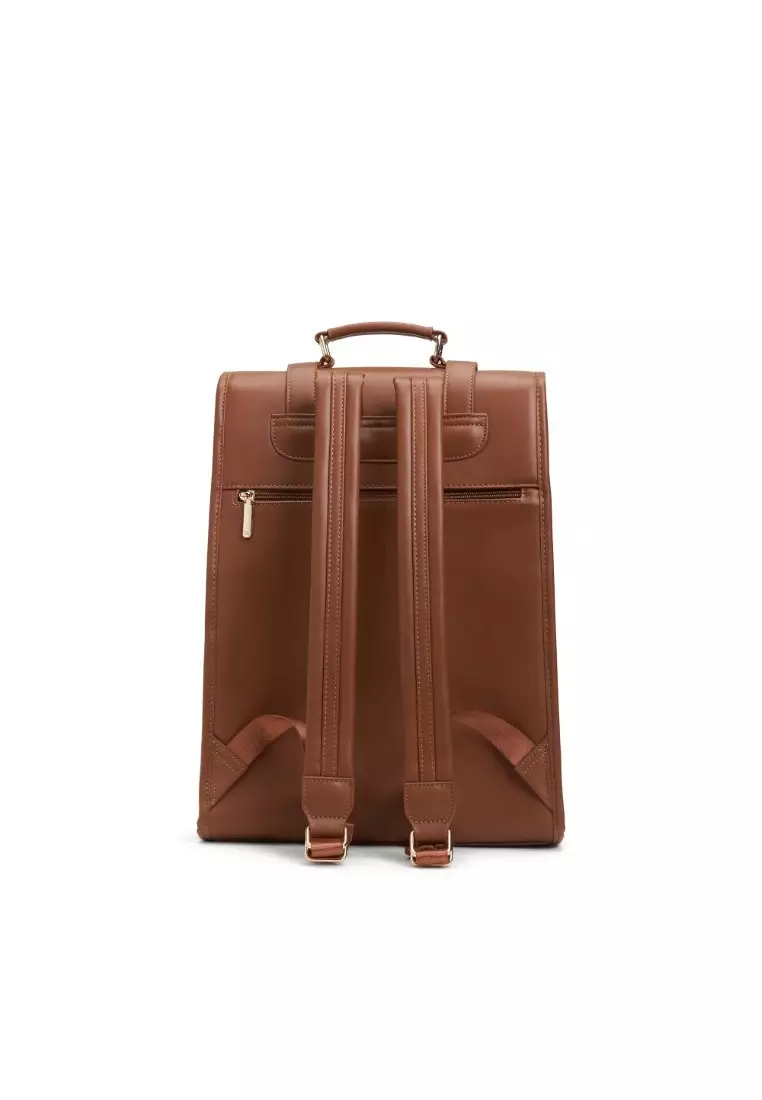 Urban Lady 15-Inch Laptop Backpack - Vegan Leather