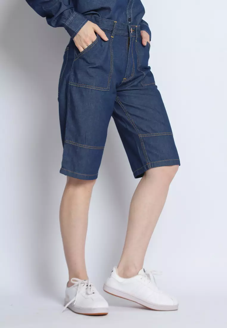 Celana Pendek Skena Wanita Denim Chambay 262402