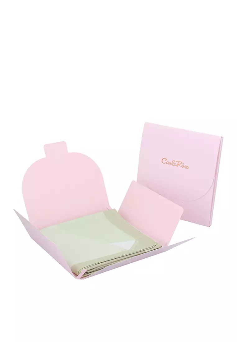 Green Prism Chiffon Scarf