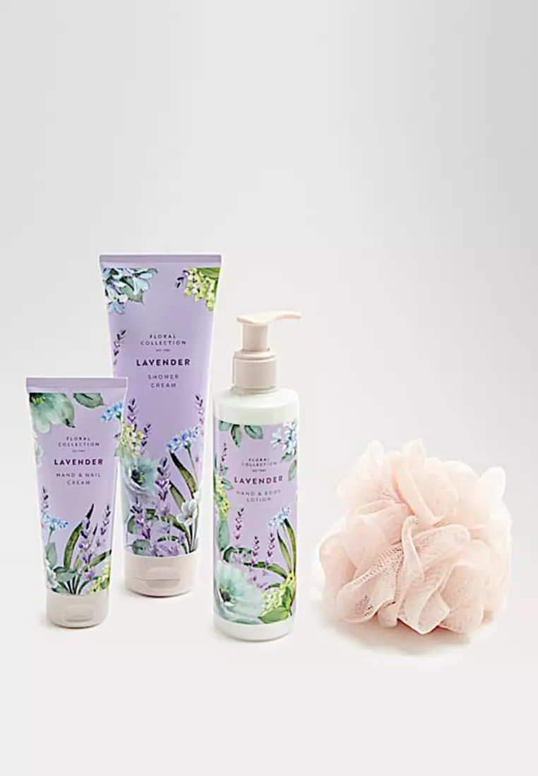 Floral Lavender Gift Set