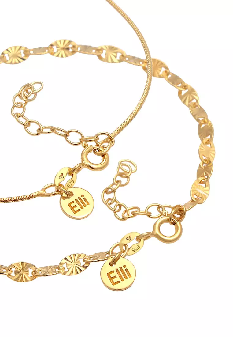 Snake Chain Bracelet Set