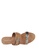 London Rag brown Freida Double Strap Flat Sandals 59E72SH111CC52GS_6