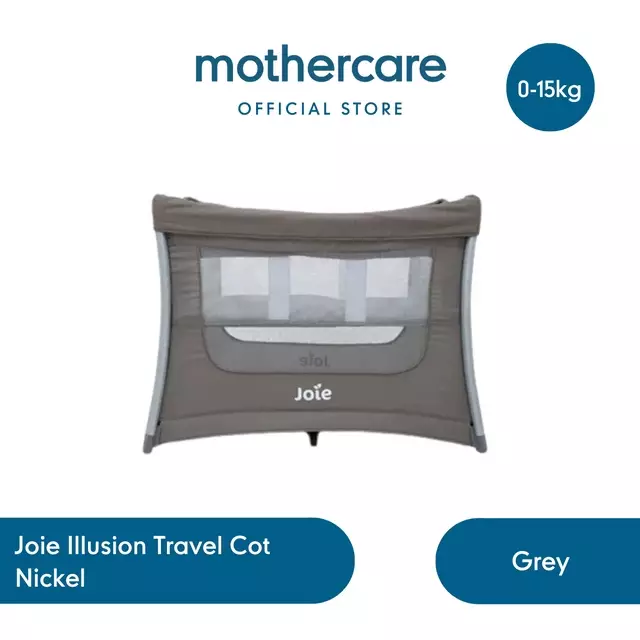 Joie illusion 2025 travel cot harga