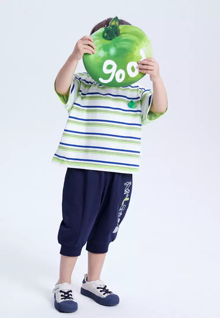 Letter Printed Casual Pants