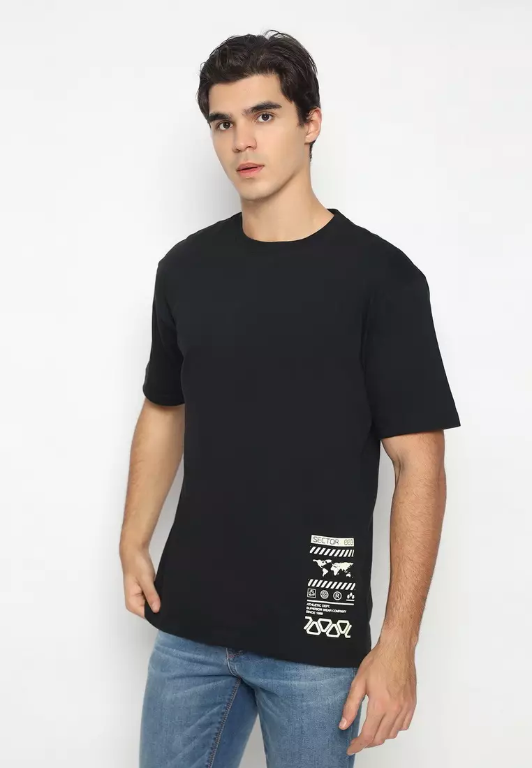 RBJ T-Shirt Cotton Pria 43020