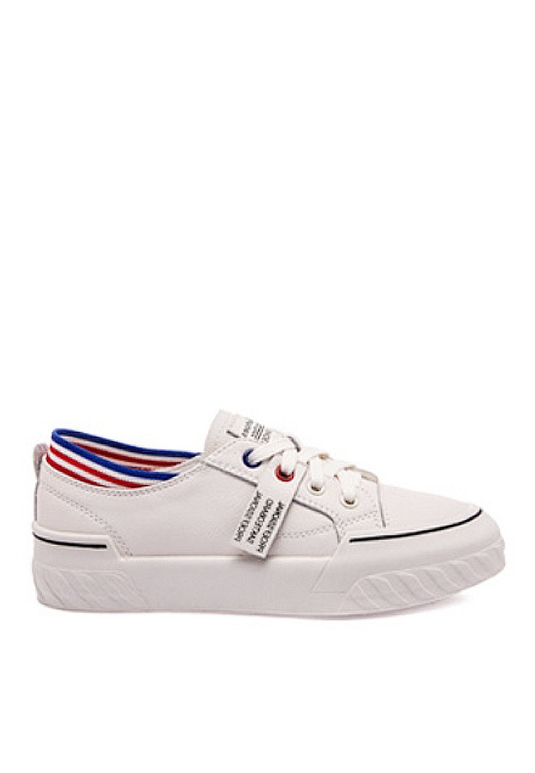 VANSA Cow Leather Lace Up Sneakers VSW-T9902