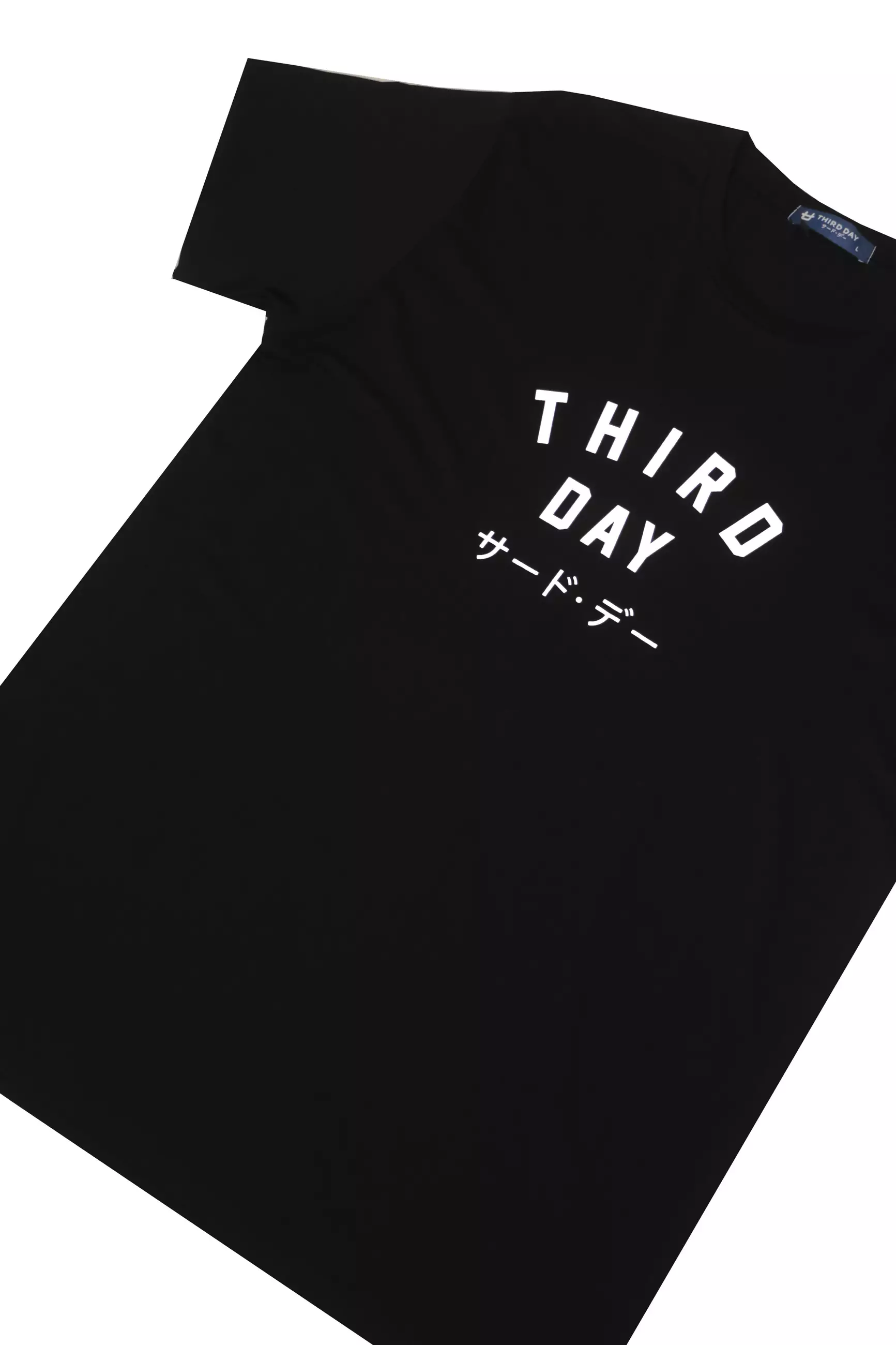 MTH39 thirdday Td simple kaos tangan pendek unisex black