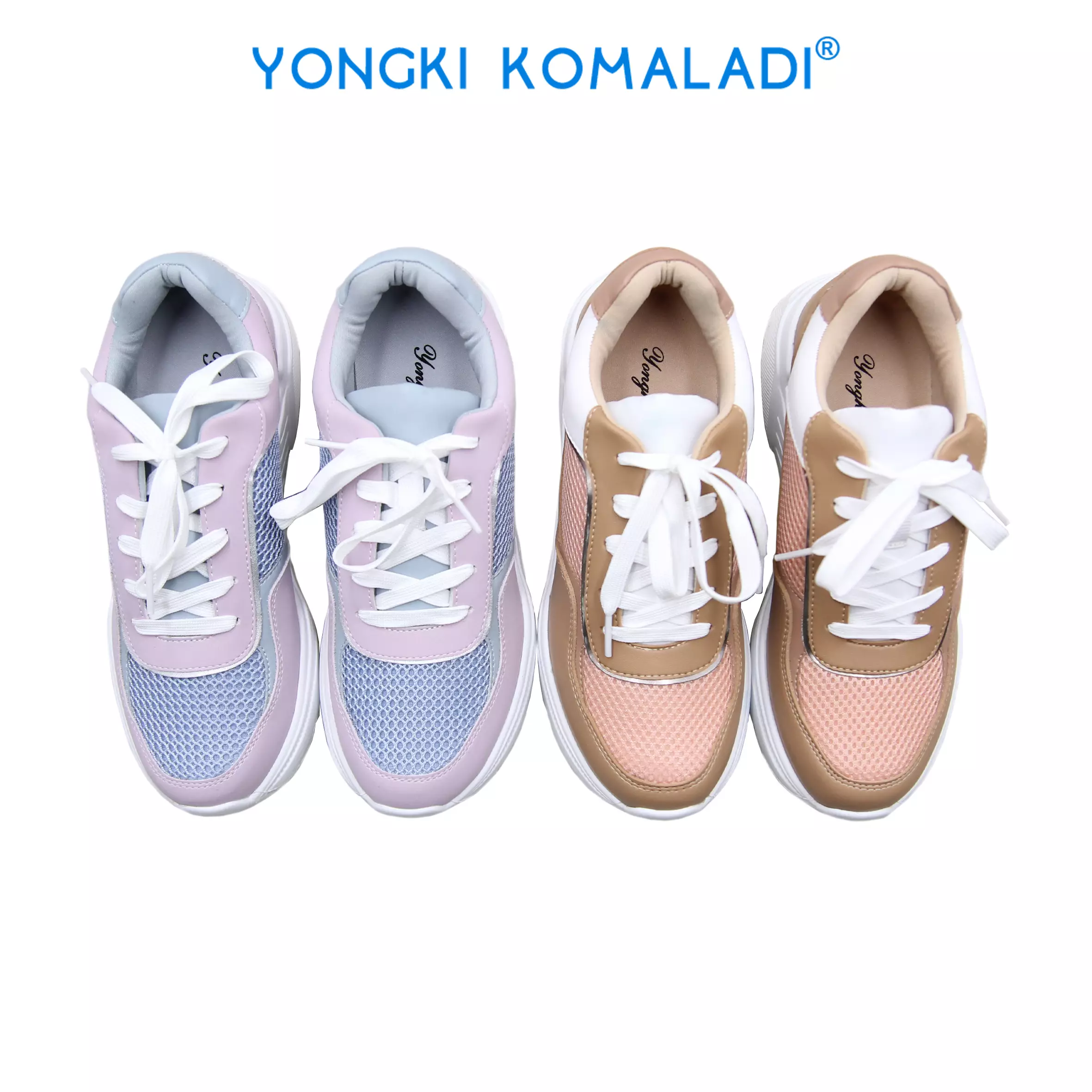 [ ORIGINAL ] YONGKI KOMALADI SNEAKERS OL-RNY2628-23 CREAM TUA