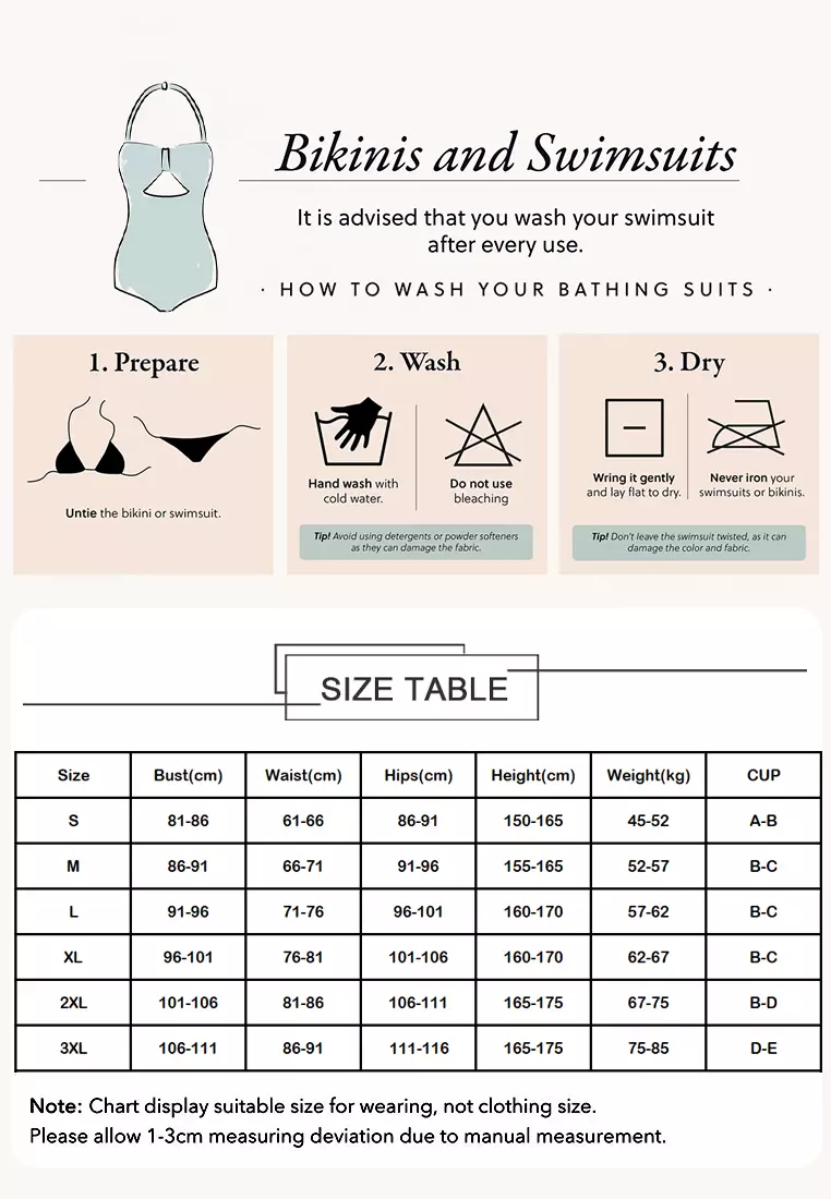 (2pcs) Sexy Suspender Bikini Swimsuit