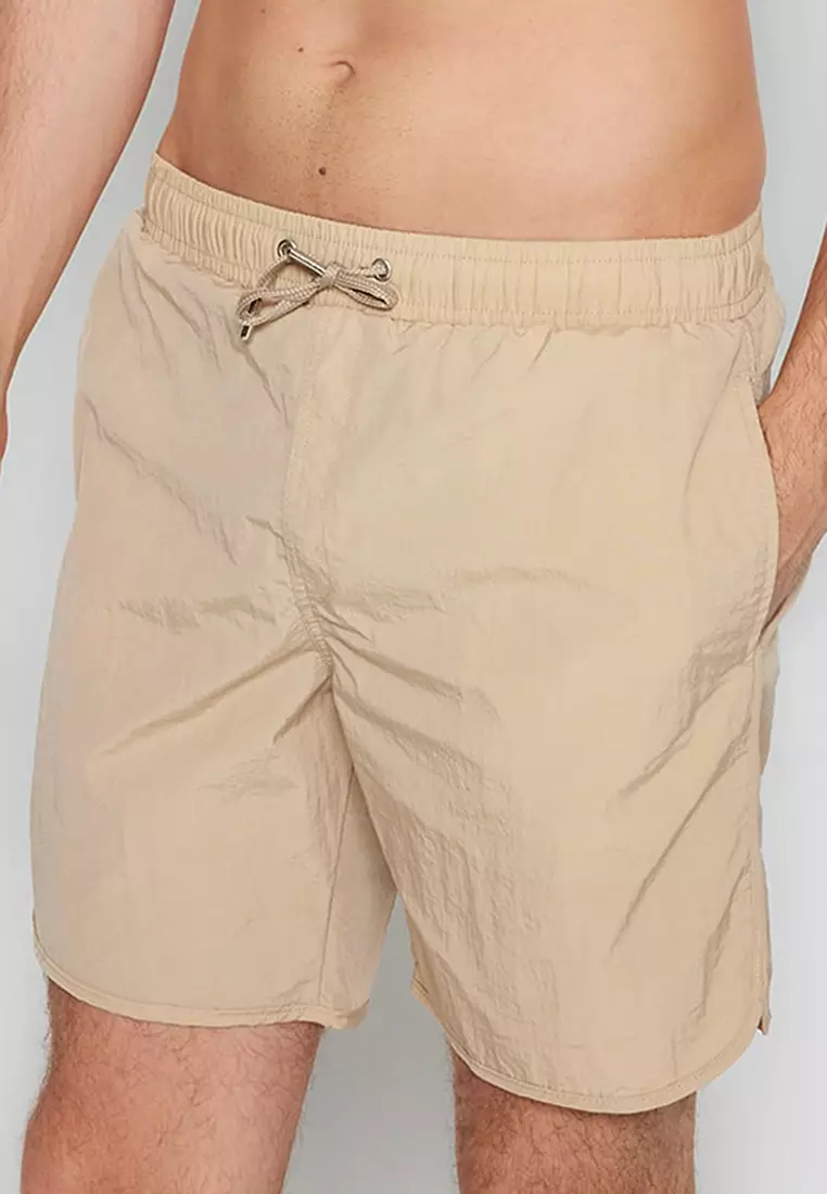 Mens plain swim shorts sales