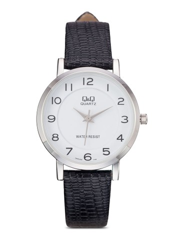 Q&Q Q945J301Y 壓紋細帶手錶, 錶類, 其它esprit 旺角錶帶