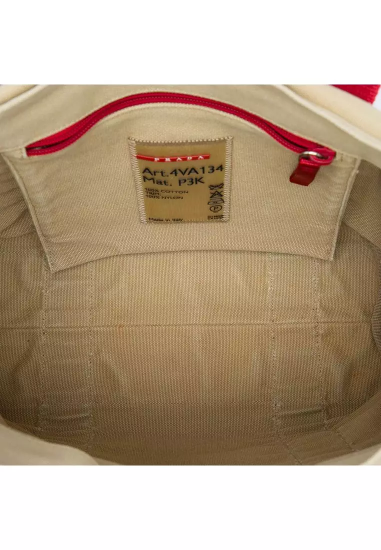 Pre-Loved Prada Canvas Sport Tote